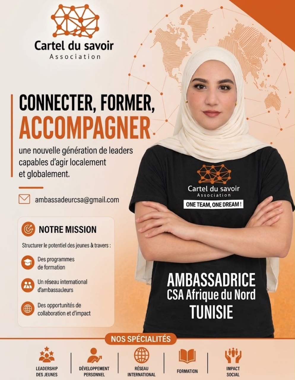 Ambassadrice CSA Afrique du Nord — Tunisie
