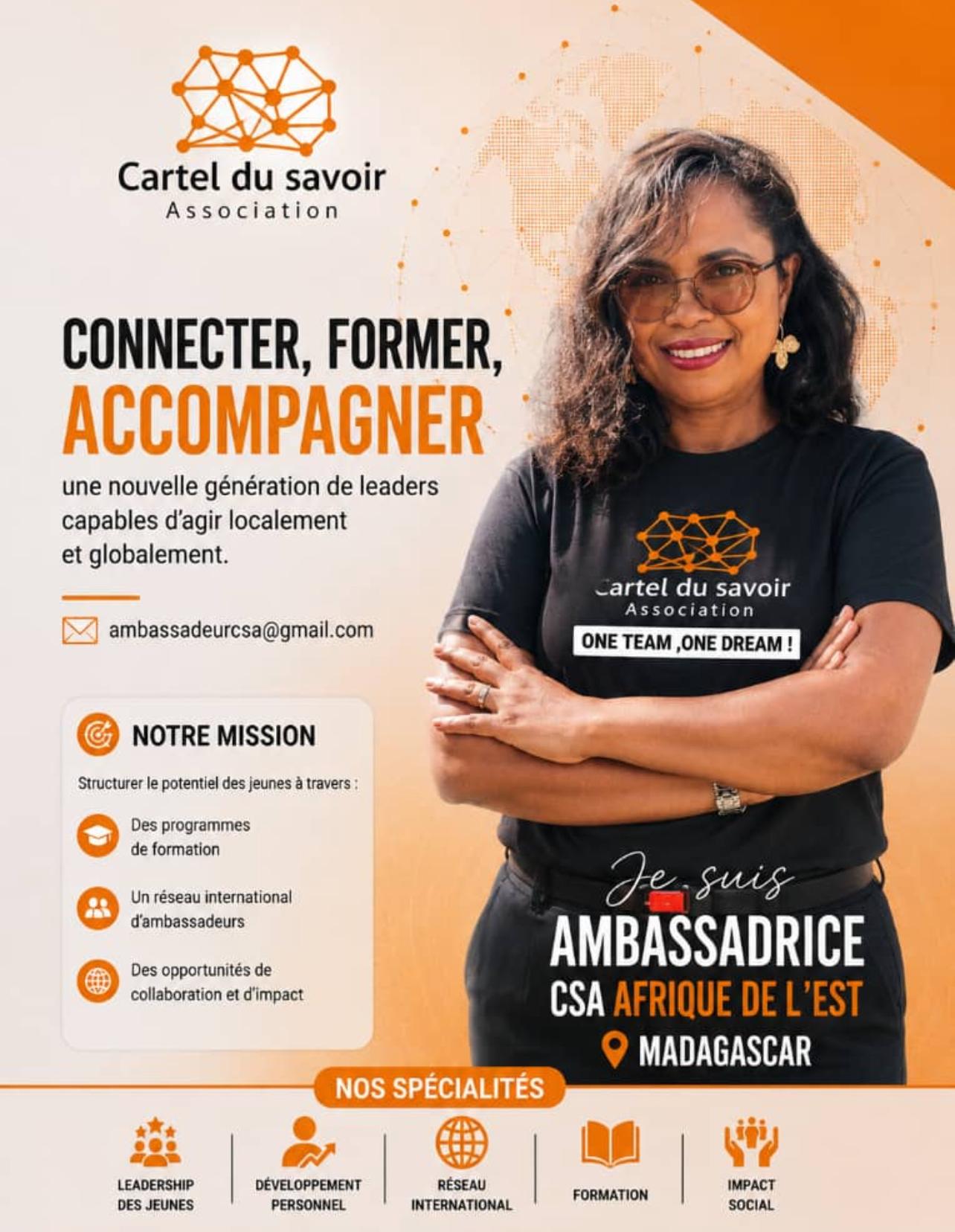 Ambassadrice CSA Afrique de l'Est — Madagascar